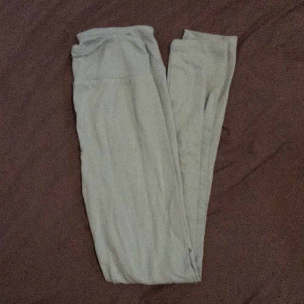 Seafoam green lularoe leggings OS